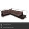 Opus Brown Leather Corner Sofa from Natuzzi, Image 2