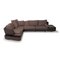 Opus Brown Leather Corner Sofa from Natuzzi, Image 8