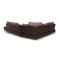 Opus Brown Leather Corner Sofa from Natuzzi, Image 11