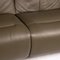 Cumuly Green Leather 2-Seater Sofa from Himolla 4