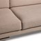 Ego 2-Seat Fabric Sofa in Beige by Rolf Benz 3
