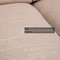 Ego 2-Seat Fabric Sofa in Beige by Rolf Benz 4