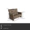 Cumuly Olive Leather Sectional 2-Seat & 3-Seat Sofa Set from Himolla, Image 3