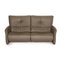 Cumuly Olive Leather Sectional 2-Seat & 3-Seat Sofa Set from Himolla 13
