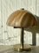 Große Mushroom Swirl Tischlampe, 1970er 1