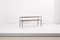 Modernist Magazine Rack or Side Coffee Table in Metal, Wood and Glass, US, 1950s 2