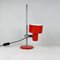 Mid-Century Red Desk Lamp, Italy, 1960s, Image 6