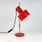 Rote Mid-Century Schreibtischlampe, Italien, 1960er 5