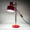Mid-Century Red Desk Lamp, Italy, 1960s, Image 3