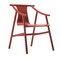 Sedia modello 03 01 rossa di Vico Magistretti, Immagine 1