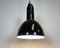 Bauhaus Industrial Black Enamel Pendant Lamp from Elektrosvit, 1960s 10