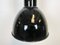 Bauhaus Industrial Black Enamel Pendant Lamp from Elektrosvit, 1960s 6