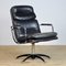 Fauteuil en Cuir, 1970s 1