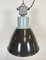 Industrial Gray Enamel Factory Lamp from Elektrosvit, 1960s 1