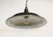 Industrial Dark Gray Enamel Hanging Lamp, 1950s 7