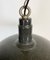 Industrial Dark Gray Enamel Hanging Lamp, 1950s, Image 4