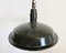 Industrial Dark Gray Enamel Hanging Lamp, 1950s, Image 3