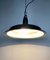 Industrial Dark Gray Enamel Hanging Lamp, 1950s 9