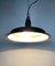 Industrial Dark Gray Enamel Hanging Lamp, 1950s, Image 9