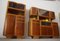 Beech Cupboards, 1950s, Set of 2, Image 17