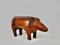 Leather Pig Stool by Dimitri Omersa, 1960s 2