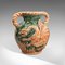 Vase Dragon Victorien Antique en Céramique Décorative 1