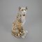 Hollywood Regency Style White and 24 Carat Gold Leopard, 1970s, Image 2