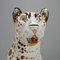 Stile Hollywood Regency bianco e leopardo in oro a 24 carati, anni '70, Immagine 5