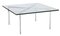 Mid-Century Barcelona Side Table by Ludwig Mies van der Rohe for Knoll Inc. / Knoll International, 1990s, Image 1