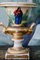 Vases Medici Antique en Porcelaine, Set de 2 7