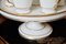 Antique Paris Porcelain Cream Pot Set with Stand, Circa 1810, Set of 8, Image 6
