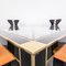 Dining Table & Chairs Set by Pierre Cardin, 1980s, Set of 5 2