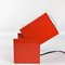 Red Cube Sconce from Lita, 1960s 4