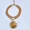 Sun Motif Pendant from Givenchy, 1980s 5