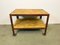 Table Basse Industrielle Rouge, 1960s 1