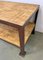 Table Basse Industrielle Rouge, 1960s 6