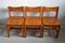 Mid-Century Modern Pine Dining Chairs by Ilmari Tapiovaara for Laukaan Pu, Set of 4 3