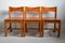 Mid-Century Modern Esszimmerstühle aus Kiefernholz von Ilmari Tapiovaara für Laukaan Pu, 4er Set 8