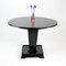 Round Black Dining Table, 1930s, Image 6