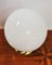 Lámpara de mesa vintage en blanco con esfera, Imagen 2