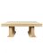 Italian Travertine Coffee Table, 1970s 1