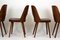 No. 515 Wooden Dining Chairs by Oswald Haerdtl for TON, 1950s, Set of 4 4