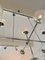 Lámpara de techo grande de cromo de Kinkeldey, años 70, Imagen 7