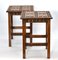 Oak Stools from HM Queens Carving School, 1940s, Set of 2, Image 1
