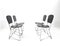 Vintage Aluflex Dining Chairs by Armin Wirth for Seledue, 1950s, Set of 4 20
