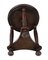 Antique Adjustable Mahogany Piano Stool, Image 4