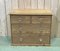 Antique Pine and Glass Chest of Drawers 1
