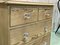 Antique Pine and Glass Chest of Drawers 12
