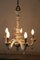 Porcelain Chandelier with Floral Decoration from Capodimonte, 1950s 2