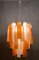 Large Murano Glass Tube Ceiling Lamp, 1970s, Image 2